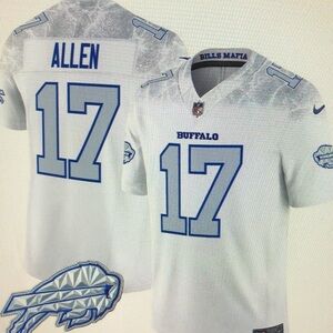 Josh Allen Vapor Jersey Stitched White🩶